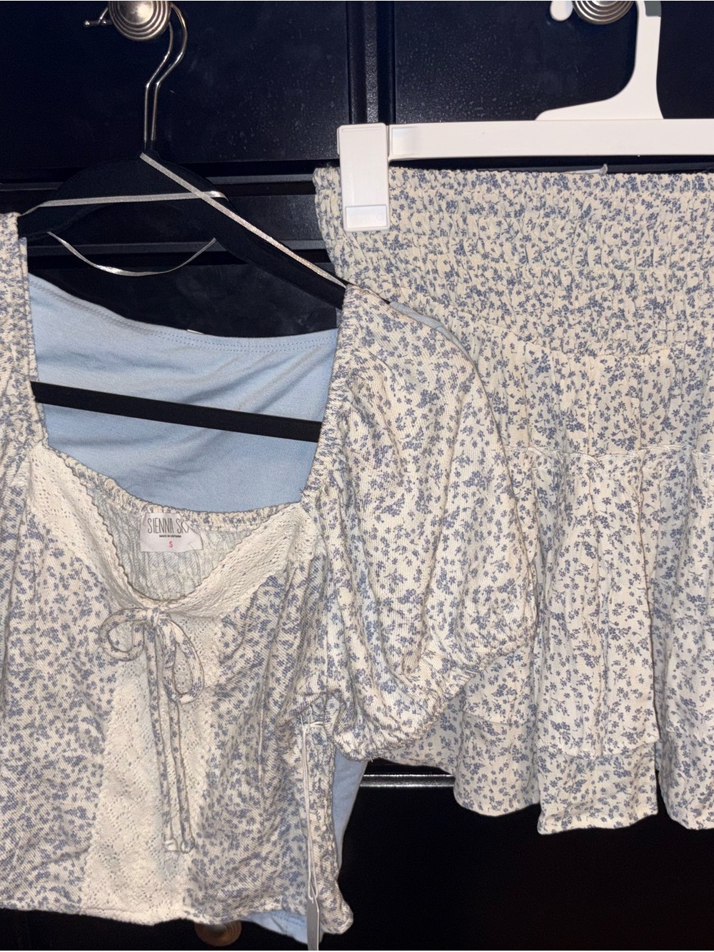 Sienna Sky Matching set with anti-star, tank top;NWT; W-small